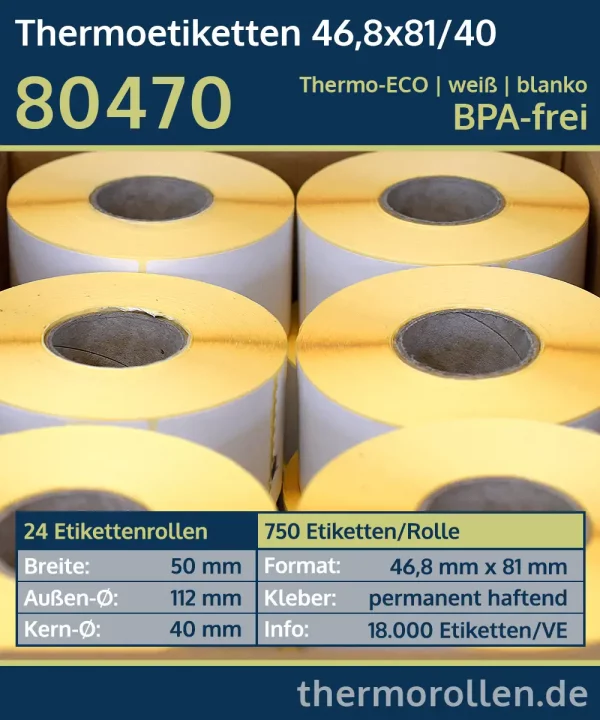 9527 Product Thermo-Etiketten Für Zebra 2844 Zp-450 Zp-500 Zp-505