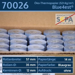 50 EC-Rollen 57 35 12 blanko | Blue4est Ökorollen