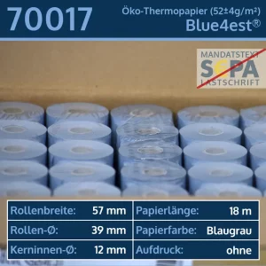 50 EC-Rollen 57 39 12 blanko | Blue4est Ökorollen