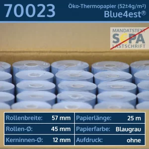 50 EC-Rollen 57 45 12 blanko | Blue4est Ökorollen