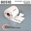 Endlos-Etiketten 76mm x 30m | weiß | blanko | permanent | Normalpapier