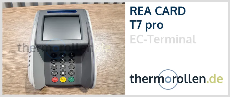 REA Card T7 pro EC-Thermorollen | EC-Bonrollen
