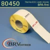 Thermoetiketten 49x40/40 | weiß | blanko | permanent | Thermo-ECO