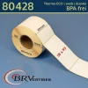 Thermoetiketten 58x93/40 | weiß | blanko | permanent | Thermo-ECO