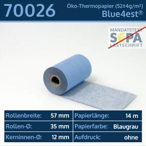 EC-Thermorollen 57 35 12 blanko | Blue4est Ökorollen