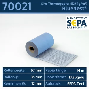 EC-Thermorollen 57 35 12 mit SEPA-Text | Blue4est Ökorollen