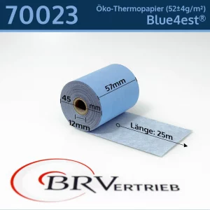 Thermorollen 57 45 12 blanko | Blue4est Öko-Thermorollen