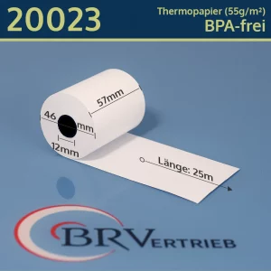 Thermorollen 57 46 12 blanko | BPA-frei