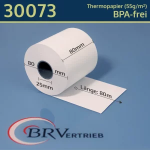 Thermorollen 80 80 25 blanko | BPA-frei